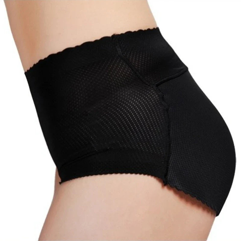 Victoria Mid Waist Rib Padded Panty Style Butt Lifter Hip Enhancer 5009