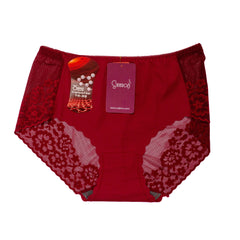 Victoria Cosmos Embroidery Net Panty