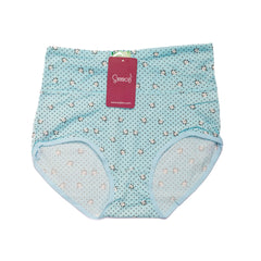 Victoria Daisy Printed Brief Cotton Panty