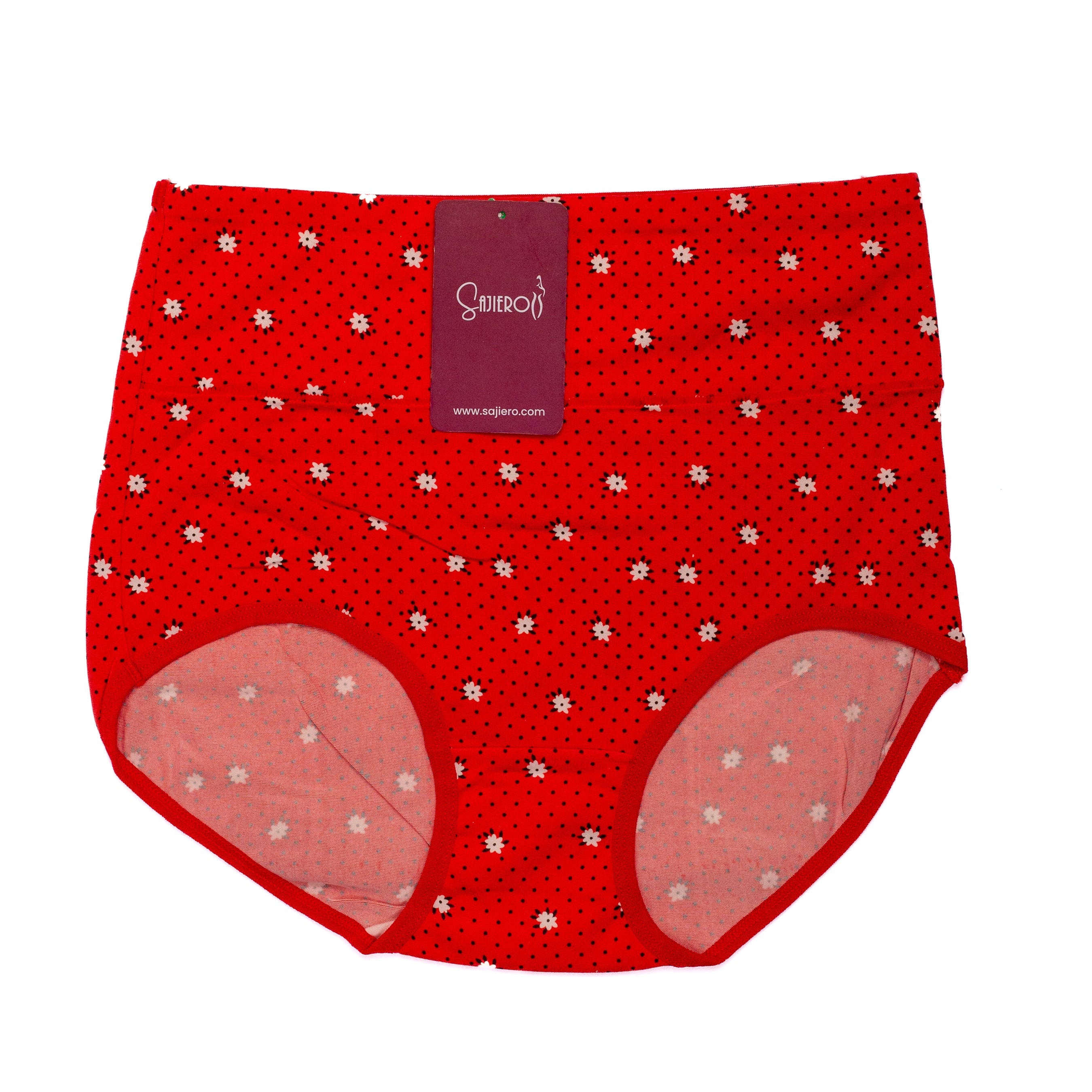 Victoria Daisy Printed Brief Cotton Panty