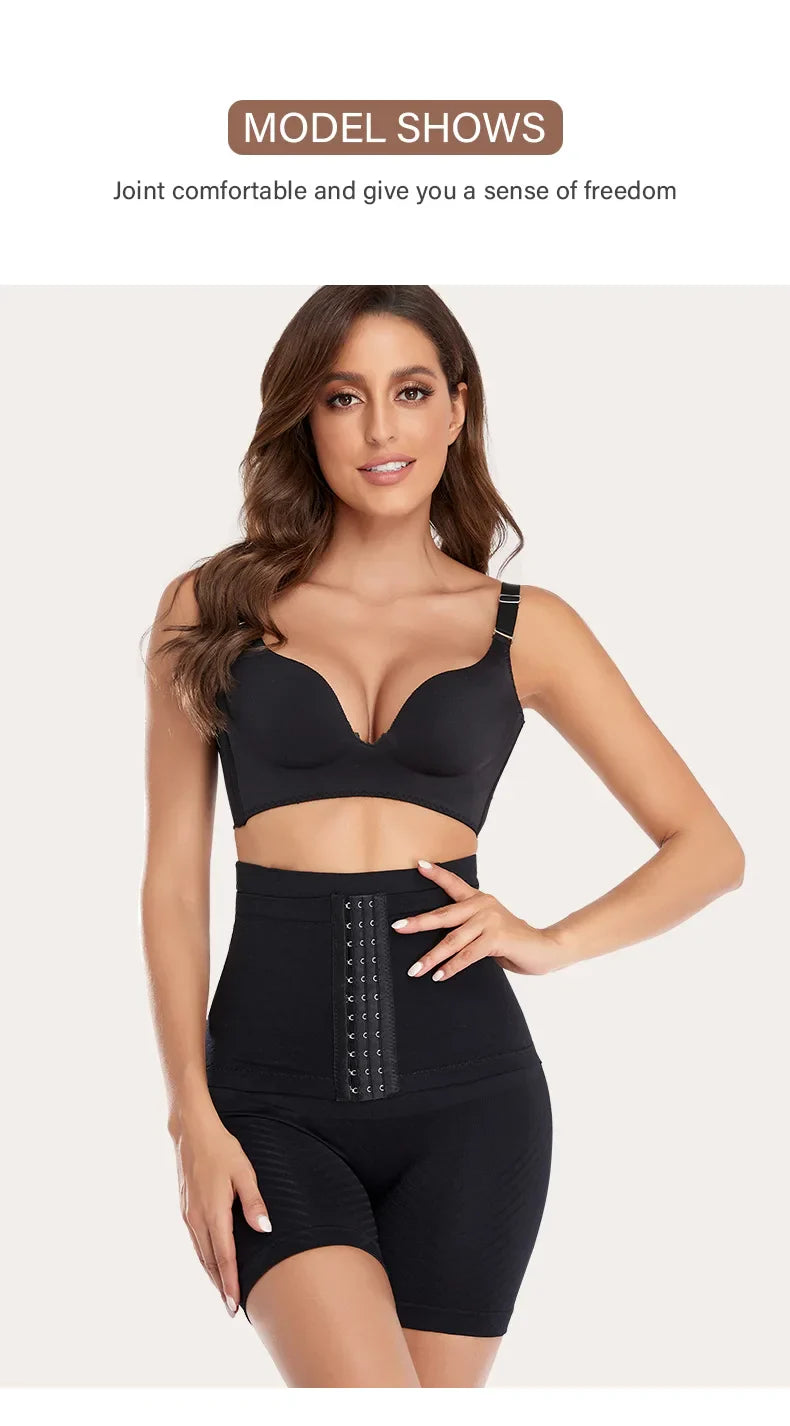 Victoria Tummy Control Butt Lifter with Adjustable Buckle Shapewear