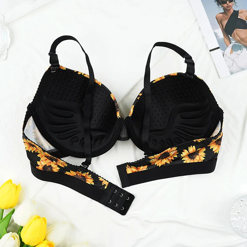 Victoria Bex Printed Padded Bra and Panty Set