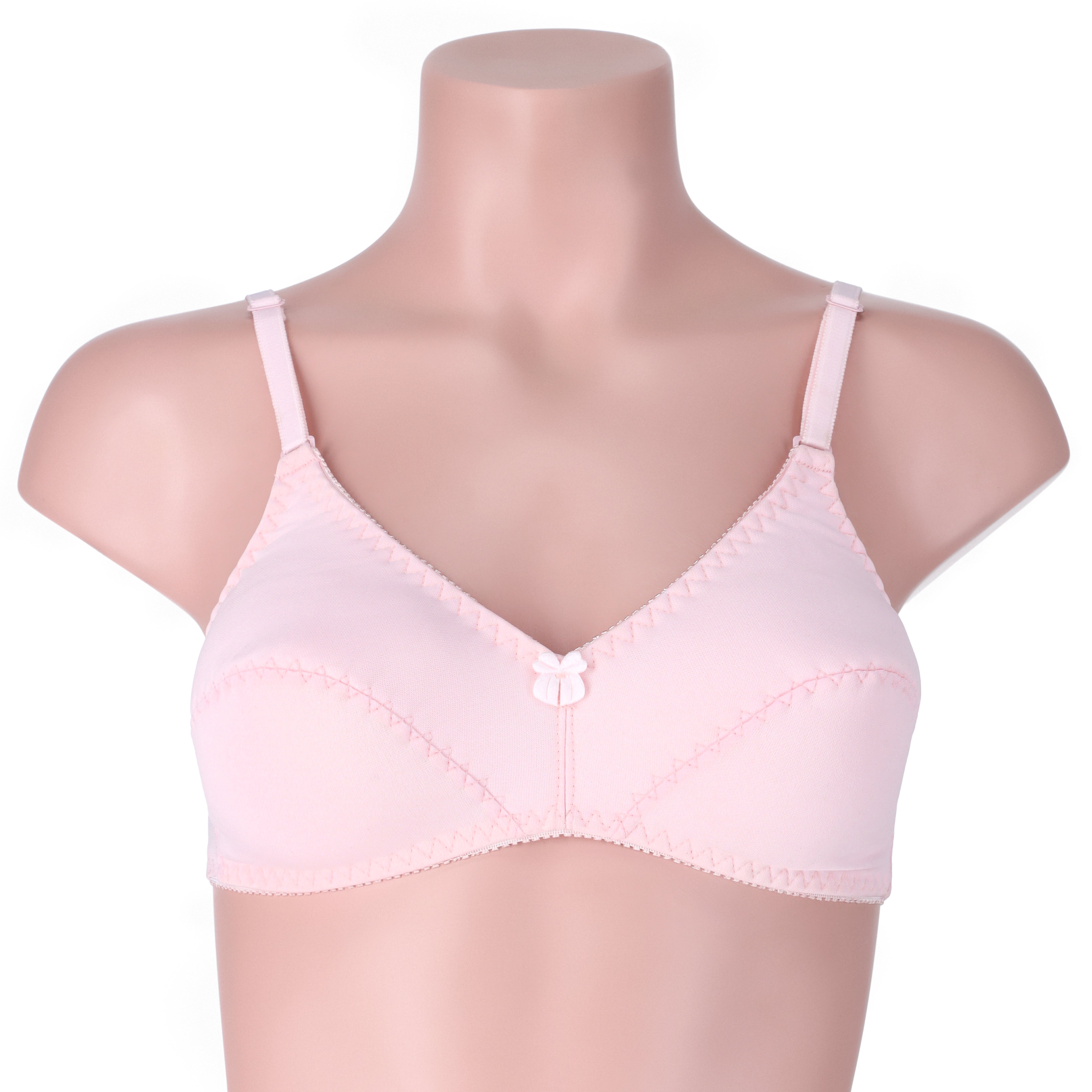 Victoria Ample Single Padded Casual Wireless Bra