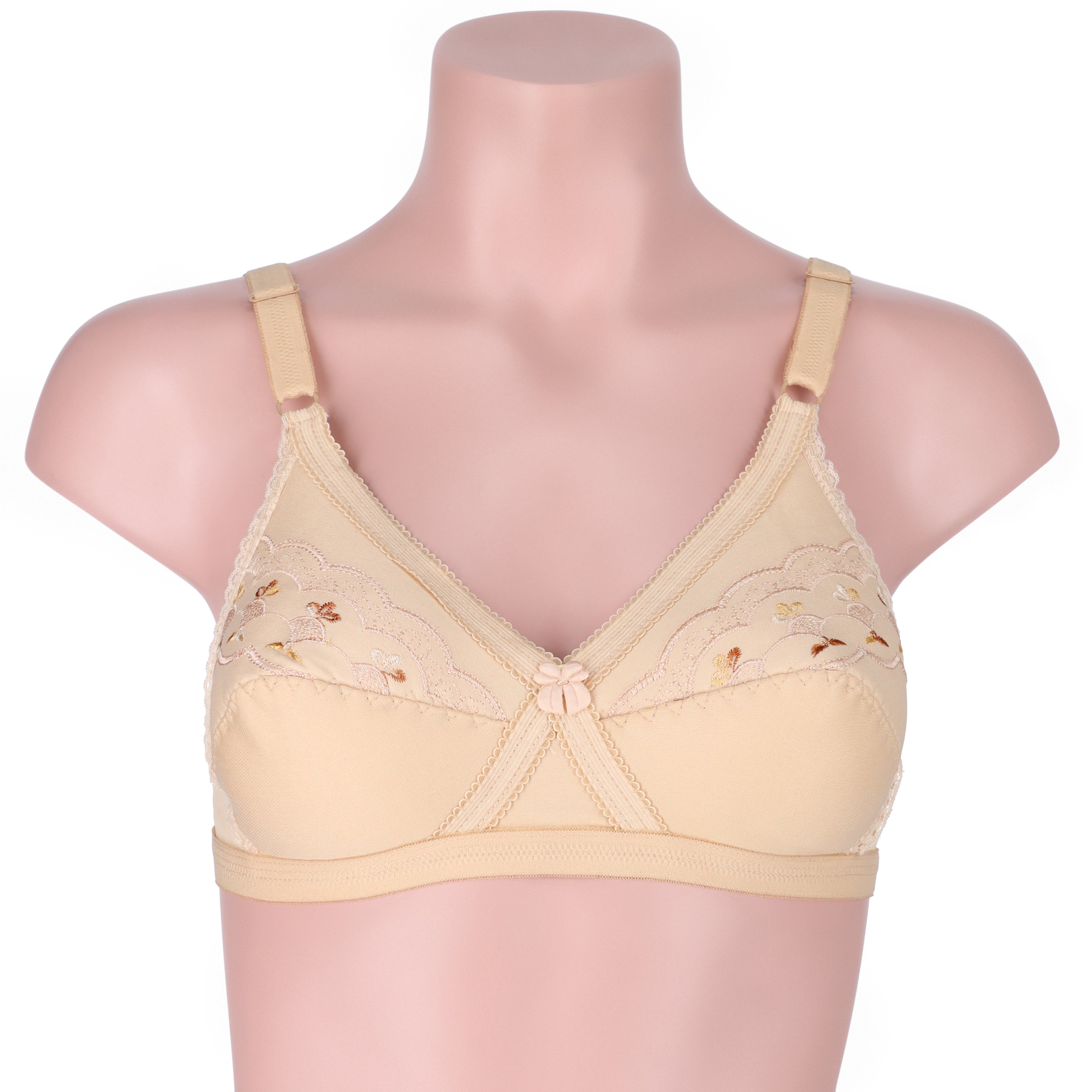 Victoria Cross Single Padded Casual Wireless Bra