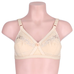 Victoria Cross Embroidered Casual Non Padded Wireless Bra