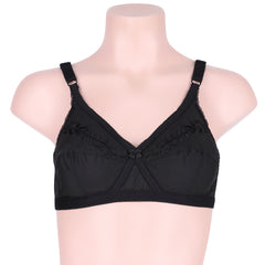 Victoria Cross Embroidered Casual Non Padded Wireless Bra