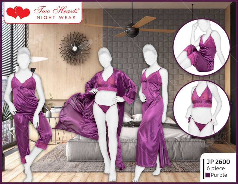 Victoria Willa 6 Piece Nightwear Set