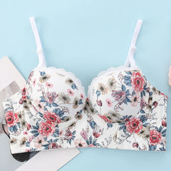 Victoria Della Floral Padded Bra and Panty Set