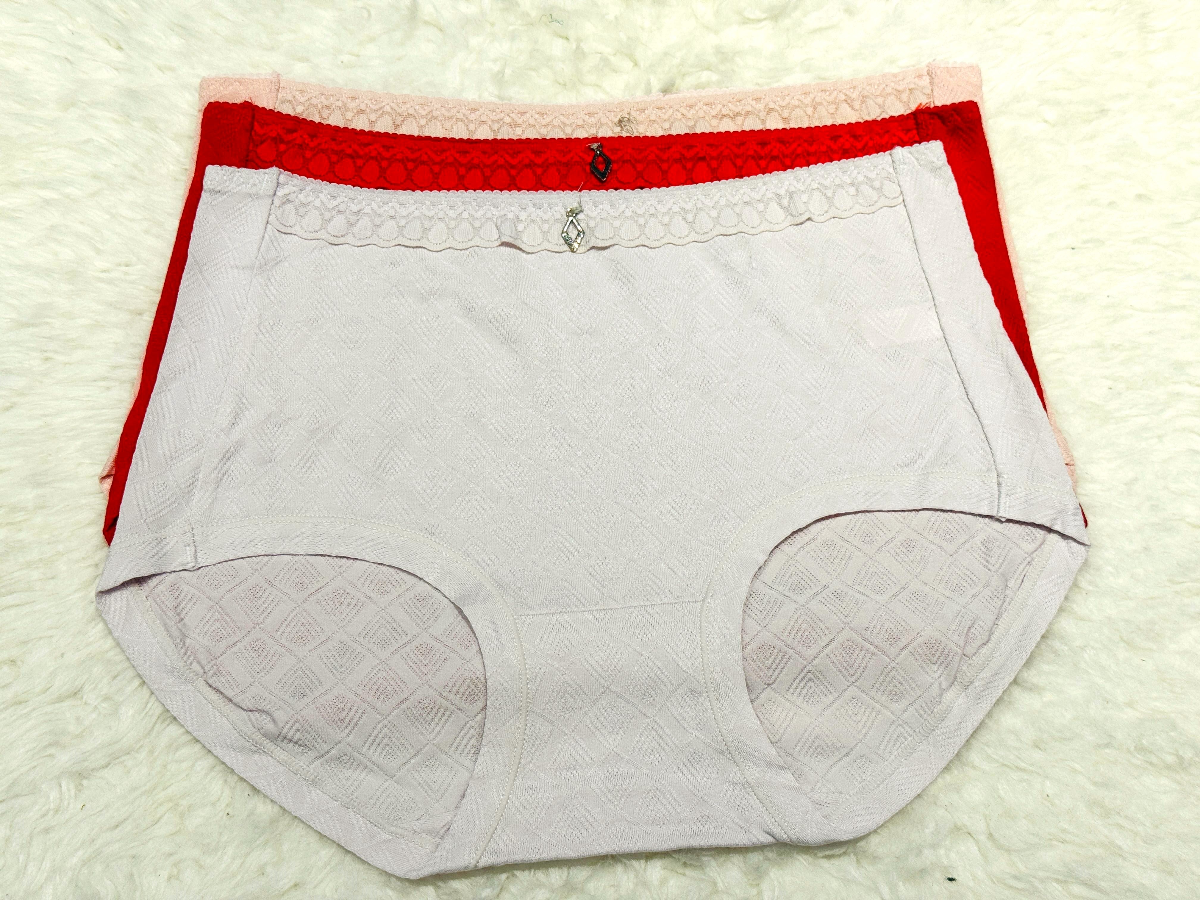 Victoria TR Pattern Brief Cotton Panty