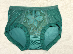 Victoria Sun flower Silk Net Panty