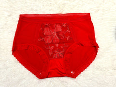 Victoria Sun flower Silk Net Panty