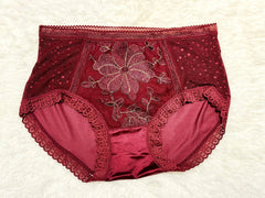 Victoria Sun flower Silk Net Panty