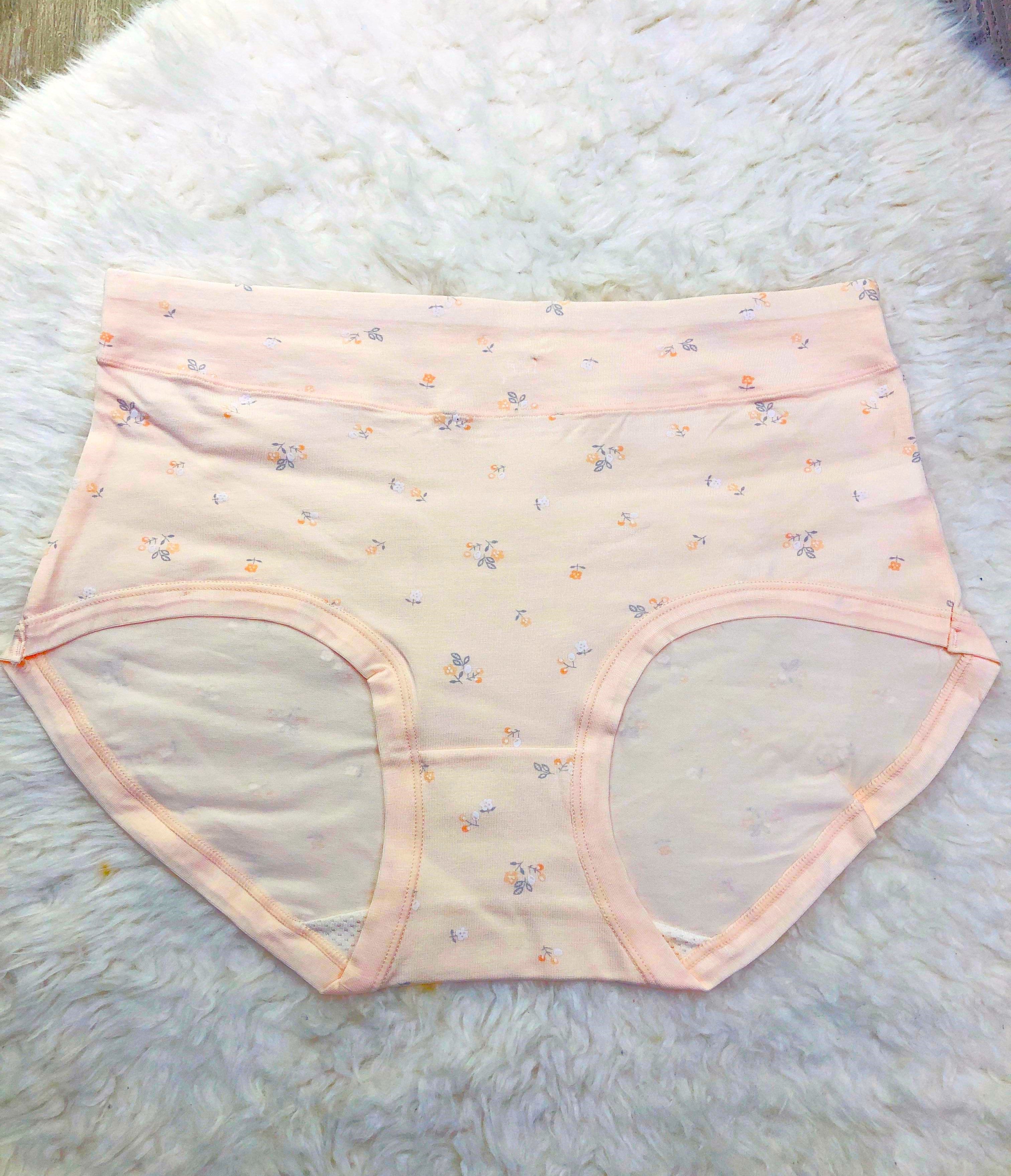 Victoria KWO Flower Print Soft Cotton Panty