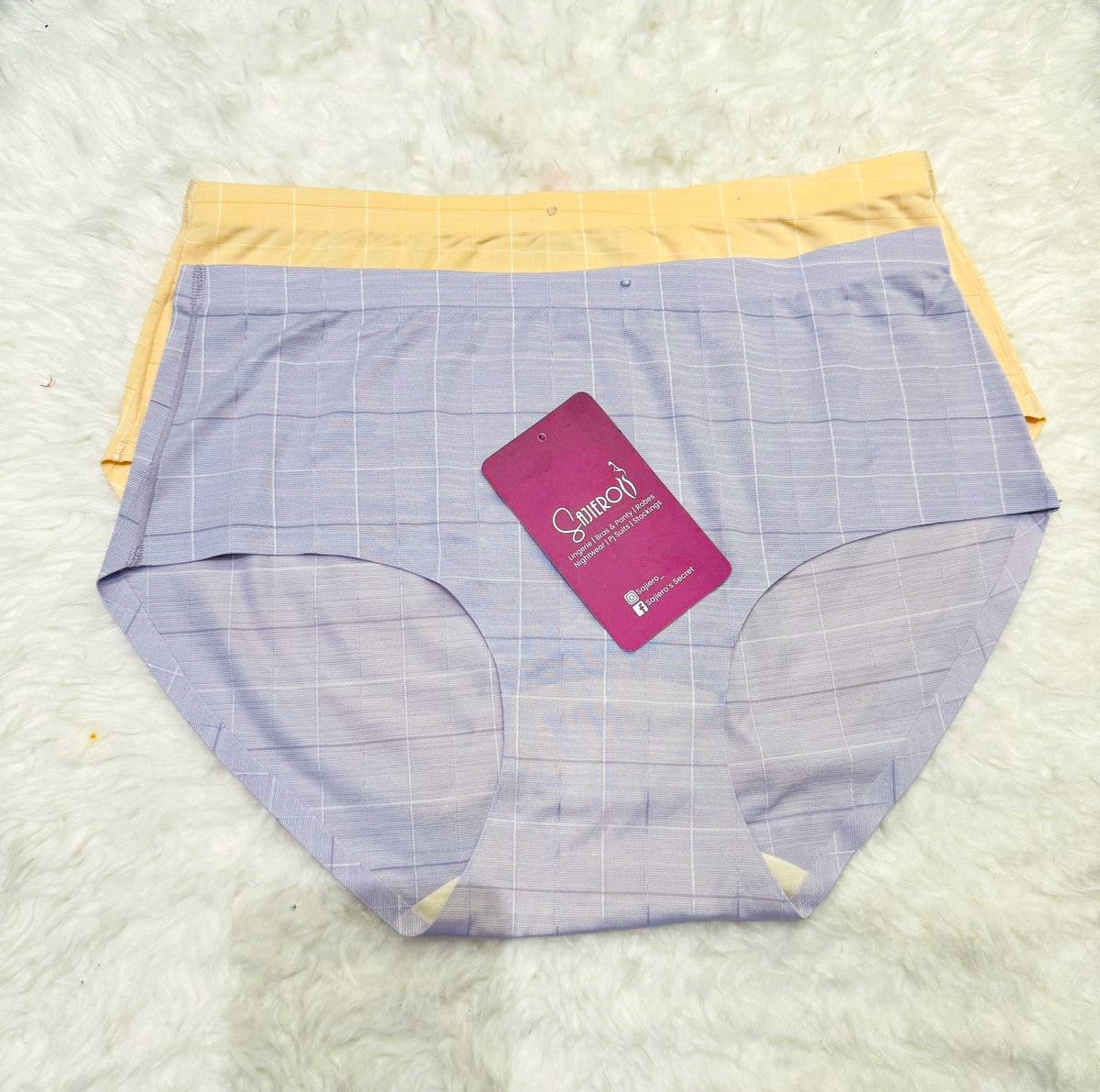 Victoria Super Dry Fit Check Pattern Panty