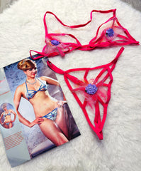 Victoria Sk 3pcs Fancy Wiz Bikini Set