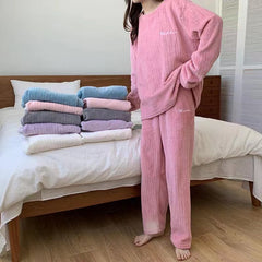 Victoria Cuddle Fleece Pajama Suit