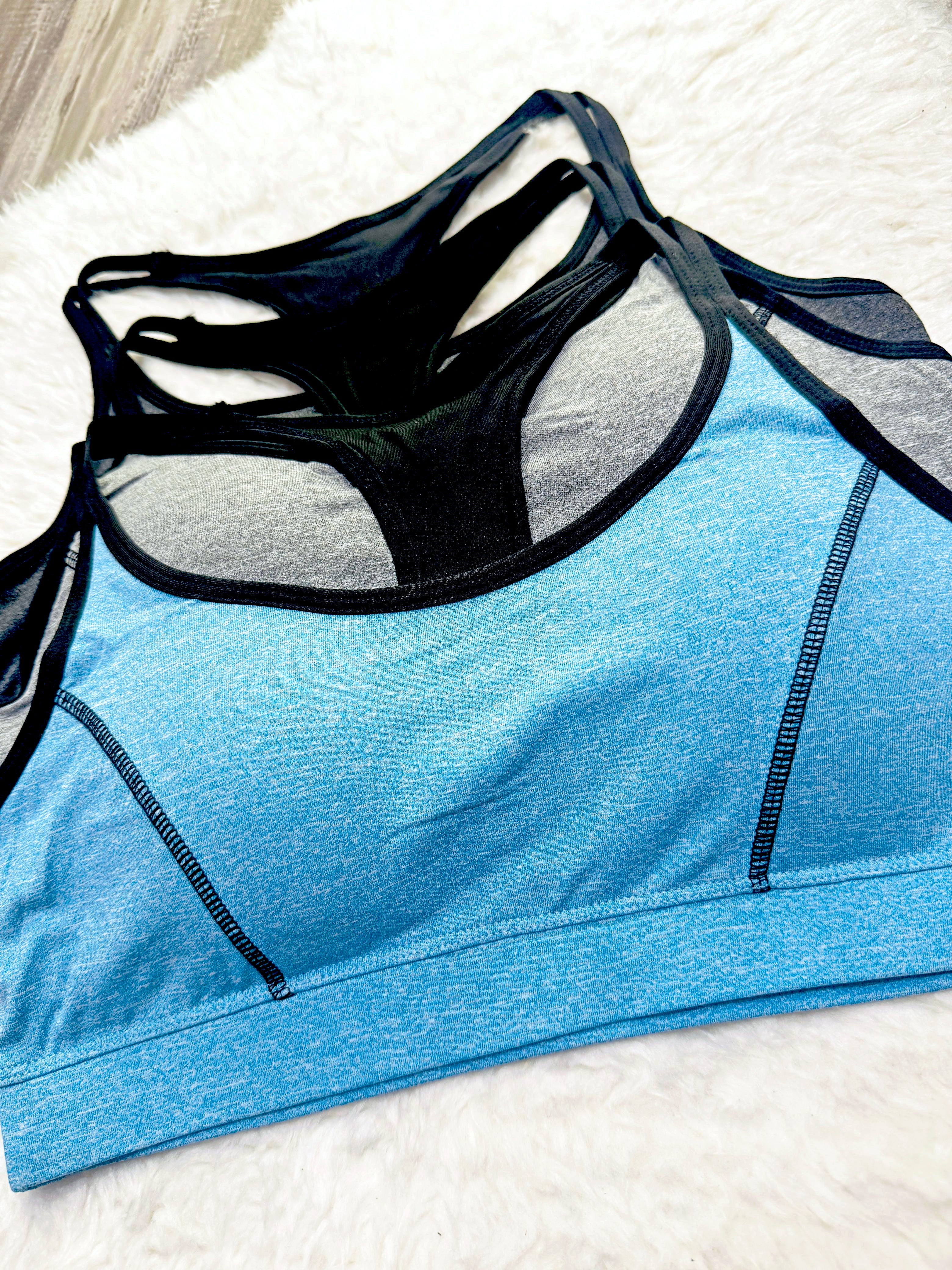 Victoria Crop Pushup Sports Bra